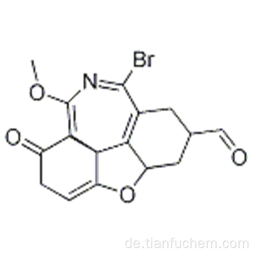 4a, 5,9,10,11,12-Hexahydro-1-brom-3-methoxy-11-formyl-6H-benzofuro [3a, 3,2-ef] [2] benzazepin-6-on CAS 122584-14 -9